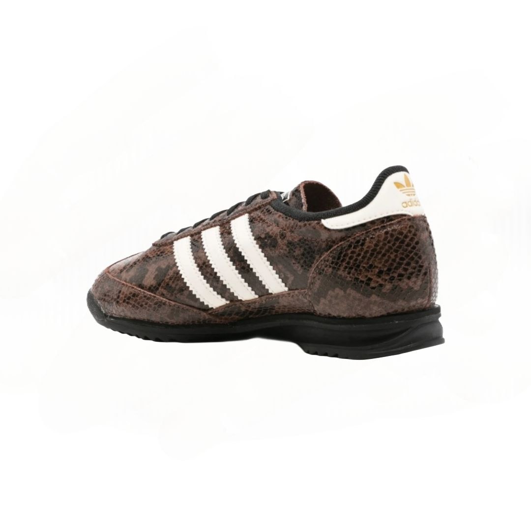 "Adidas Originals SL 72 OG Brown and cream snake print"